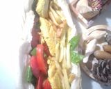 عکس مرحله 2 از دستور ساندویچ مرغ وسیب زمینی سرخ کرده