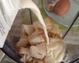 Foto langkah ke 3 dari resep Puding Roti Merah Putih.