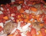 Foto del paso 3 de la receta: Pollo guisado con vegetales 🍲