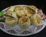 A picture of step 13 of Chicken stuffed buns.