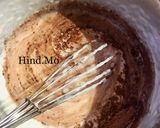 A picture of step 5 of Chocolate Cake Muhallabia (Milk Pudding).