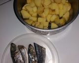 Foto langkah ke 2 dari resep Sambel Rawit Kentang + Ikan Asin (Magicom).