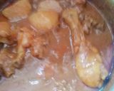 A picture of step 4 of Chicken korma.