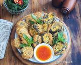 Foto langkah ke 8 dari resep Rolade Tahu Daun Singkong.