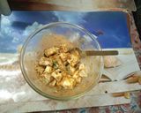 A picture of step 1 of Chilli paneer with soya sauce in Air Fryer.