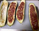 A picture of step 3 of Japanese Miso Beef in Eggplant.
