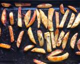 Indian flavoured Baked potato wedges recipe step 5 photo