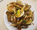 豉汁炒 (花甲/沙白/聖子)的食譜步驟6照片