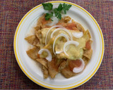 Foto del paso 4 de la receta: Chilaquiles con salsa roja