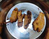 A picture of step 5 of PUMPKIN FLOWER PAKODA...