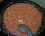 A picture of step 2 of Gajar Halwa.