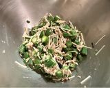 鹽昆布鮪魚秋葵的食譜步驟1照片