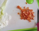 Foto langkah ke 2 dari resep Bakwan Sayur Udang Rebon.