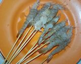 Foto langkah ke 2 dari resep Udang Bakar Madu.