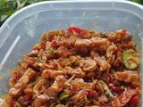 Sambal udang kering Cabai rawit