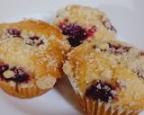 Foto del paso 6 de la receta: Muffins de limón con chispas de chocolate o frambuesa