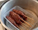 Sate sapi buntel teflon langkah memasak 1 foto