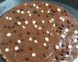 A picture of step 6 of Chocolate Pizza.