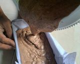 Foto langkah ke 4 dari resep Brownies Ubi Ungu.