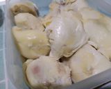 Foto langkah ke 1 dari resep Semprit Durian - Durian cookies.