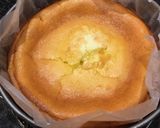 A picture of step 10 of Japanese baked cheesecake.