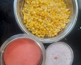 A picture of step 1 of મકાઈ પનીર સબઝી.