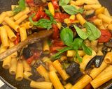 A picture of step 3 of Baked Pasta with Eggplant.