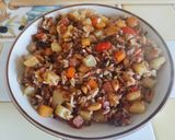 Une image de l'étape 9 de Riz Frit aux Légumes.