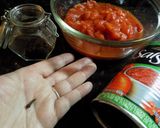 Foto del paso 2 de la receta: Mermelada de tomate cubeteado en lata