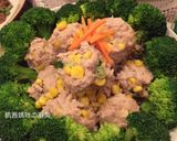 A picture of step 11 of Corn Tofu Pork Meatballs.