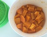 Foto del paso 1 de la receta Lacitos integrales con crema de calabaza y boniato