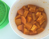 Foto del paso 1 de la receta: Lacitos integrales con crema de calabaza y boniato
