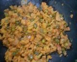 A picture of step 2 of Fry Gobhi.