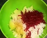 A picture of step 2 of Beetroot tikki - Veg starters.