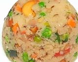 A picture of step 5 of Dalia vegetables upma.