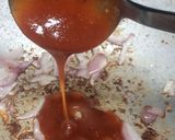 A picture of step 4 of Simple Pizza chowmein.