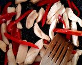 A picture of step 2 of My Chilli Chicken Stirfry.