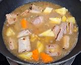 รูปขั้นตอนการทำที่ 5 ของ ซี่โครงหมูตุ๋นสับปะรด