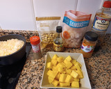Foto del paso 1 de la receta: Arroz con gambas y piña con sabor cookpad