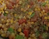 कॉर्न वेज पिज़्ज़ा (corn veg pizza recipe in hindi) रेसिपी चरण 3 फोटो