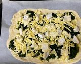 A picture of step 4 of Japanese Wakame Seaweed Pizza.