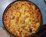 Sonkás Quiche Lorraine recept fázis 2 fotója