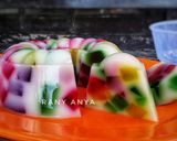 Foto langkah ke 6 dari resep Puding Susu Mozaik.