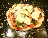 A picture of step 23 of Chicken Fajita pizza😀🍕.