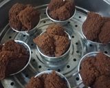 Foto langkah ke 8 dari resep Bolu Kukus Cokelat Gluten Free.