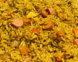 A picture of step 6 of Left over special rice 🌾.