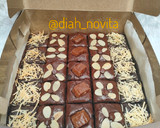 Foto langkah ke 6 dari resep Brownies Panggang / Fudgy Brownies.