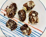 Hình bước làm 3 của món Chuối bọc socola