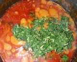 A picture of step 7 of Tuwon Shinkafa (Mashed Rice) and Groundnut Soup (Miyan Gyada).