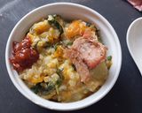 Foto langkah ke 5 dari resep Bubur Manado anti gagal (Bubur Tinutuan).